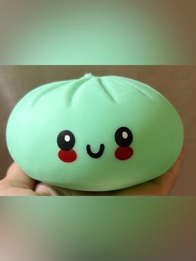 Bun Dumpling Rainbow Series Green New Open Box